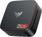 KAMRUI Hyper H1 Mini Gaming PC, AMD Ryzen 7 7735HS (Beat 7730U, up to 4.75GHz) 16GB LPDDR5 512GB SSD Mini Desktop Computer, Triple 4K Display HDMI+DP+Type-C, USB3.2, WiFi6, BT5.2, Business Home Office