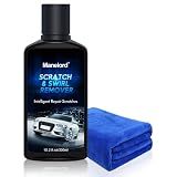 GLISTON Car Scratch Remover, Scratch Swirl Removal Kit, Auto Polish Pre-Waxing, Paintwork Restorer for Cars