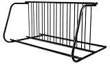 GarveeLife 10 Bike Rack Double Sided Floor Stand, Heavy Duty Commercial Grid Bike Storage Rack, Powder Coated Steel Bicycle Parking Rack for Garage, School, Shop, Event, Outdoor & Indoor Use