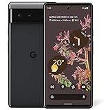 Google Pixel 6 – 5G Android Phone - Unlocked Smartphone with Wide and Ultrawide Lens - 128GB - Stormy Black