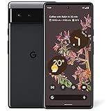 Google Pixel 6 – 5G Android Phone - Unlocked Smartphone with Wide and Ultrawide Lens - 128GB - Stormy Black