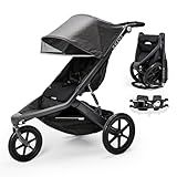 Guava Roam Jogging Stroller with 3D Nesting Fold | Compact-Folding Baby & Toddler Travel Stroller | All-Terrain Running Stroller | Portable Folding Stroller up to 60 lbs