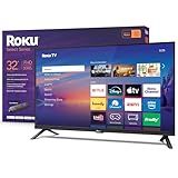 Roku Smart TV 2026 – 32-Inch Select Series, 1080p Full HD TV – Roku TV with Voice Remote – Flat Screen LED Television with Wi-Fi for Streaming Live Local News Sports & Movies, Bluetooth Headphone Mode