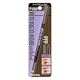 Maybelline Express Brow Ultra Slim Eyebrow Makeup, Brow Pencil with Precision Tip and Spoolie for Defined Eyebrows, Medium Brown, 1 Count (Packaging May Vary)