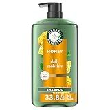 Herbal Essences Sulfate Free Shampoo with Honey for Daily Moisture, Nourishes Dry Hair, Moisturizing Shampoo with Certified Camellia Oil and Aloe Vera, Lightweight For All Hair Types, 33.8oz