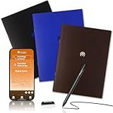 Yuan Smart Sync Pen for Note Taking, Digital Notebook(3-Pack A4) with Pen, Sync Handwriting, Offline Storage, Note Sharing, Gift for Adult Women Men Coworker Teacher Student Friend for IOS and Android