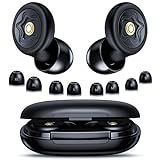 YUMICO Motorcycle Ear Plugs, 50dB Wind Noise Reduction Reusable Silicone Earplugs for Riding, Sleeping, Snoring, Work & Travel, Filtered Noise Cancelling Hearing Protection for Motorcyclists