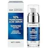 Tranexamîc Acid Serum, Discoloration Correcting Serum with Niacinamide and Hyaluronic Acid, Brightening Facial Serum, 50ML