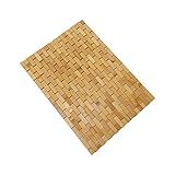 HJJKKH Bath Mat Rayon Derived from Bamboo 15.7X 23.6 inches, Non Slip and Foldable Floor Shower Bath Mat for Bathroom, Bathtub, Shower, Sauna, Hot Tub