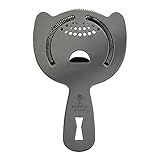 Barfly Heavy Duty Spring Bar Strainer, Gun Metal Black