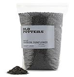 Old Potters Wildlife Black Oil Sunflower Seeds for Birds and Wildlife, Non-GMO & USA Grown on Small Farms (12 lbs)