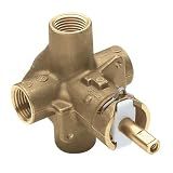 Moen M Pact PosiTemp Pressure Balancing Brass Tub and Shower Valve with IPS Connections, 2510