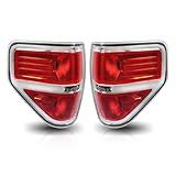 labwork LH+RH Tail Lights Replacement for F150 2009-2014 Rear Tail Lights Lamps Assembly Passenger and Driver Side