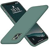 DTTO Compatible with iPhone 11 Pro Case, [Romance Series] Full Covered Silicone Cover [Enhanced Camera and Screen Protection] with Honeycomb Grid Cushion for iPhone 11 Pro 5.8" 2019,Midnight Green