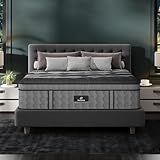 California King Mattress, Upgraded 14 Inch Cal King Mattress in a Box, Gel Memory Foam Hybrid Mattresses with Pocket Spring, Pressure & Pain Relief, Cooling, Strong Edge Support, CertiPUR-US