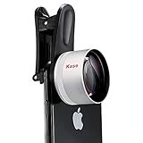 Kase HD Master Macro Lens for iPhone 17 16 15 14 13 12 Samsung Pixel Android, Macro Photography Phone Camera Lens Attachment, Long Shoot Distance 40-85mm
