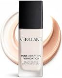 Color Changing Foundation for Mature Skin - Self Adjusting Makeup That Matches Your Tone | Natural, Lightweight, Color Correcting Formula by Vera Lane
