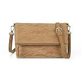 Gladdon Small Crossbody bags for Women Cross body Purse Shoulder Bag Light Brown