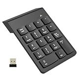 NOOX Wireless Number Pad, Numeric Keypad Numpad Keyboard 10 Key USB Keypad Office Accounting Essentials Desktop Computer Laptops Accessories Compatible Chromebook Notebook EliteBook MateBook etc.
