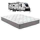 RV Mattress Solutions WanderRest Cool Hybrid 10" RV Mattress with Cooling Gel Memory Foam (Short Queen-60x74) Medium