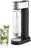 PHILIPS ADD4902BKO/37 Sparkling Water Maker, Soda Maker, Soda Streaming Machine with 1L Carbonating Bottle, Seltzer Fizzy Water Maker, Compatible with Any Screw-in 60L CO2 Carbonator(NOT Included)
