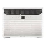 Frigidaire 10,000 BTU Window Air Conditioner with Remote Control, Cools Up to 450 Sq. Ft., Quiet Operation, Eco Mode, 3 Fan Speeds, Auto Restart, White