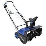 Snow Joe 15A Electric Snow Blower with Dual LED Lights, 22" Walk-Behind Machine - SNJ-SJ627E