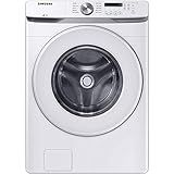 Samsung 4.5 cu. ft. High Efficiency Front Load Washer with Vibration Reduction Technology+, White, WF45T6000AW/A5