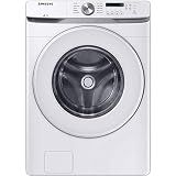 Samsung 4.5 cu. ft. High Efficiency Front Load Washer with Vibration Reduction Technology+, White, WF45T6000AW/A5
