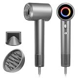 Hair Dryer, Professional High-Speed Ionic Blow Dryer with Diffuser, 1500W