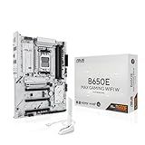 ASUS B650E MAX Gaming WiFi W – AMD B650 AM5 ATX Motherboard, White PCB, DDR5, PCIe 5.0, 3X M.2, Wi-Fi 6E, 2.5Gb LAN, USB 10Gbps Type-C, DisplayPort, HDMI™, BIOS Flashback™, Aura Sync, Advanced AI PC