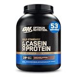 Optimum Nutrition Gold Standard 100% Micellar Casein Protein Powder, Slow Digesting, Helps Keep You Full, Overnight Muscle Recovery, Chocolate Supreme, 4 Pound (Packaging May Vary)