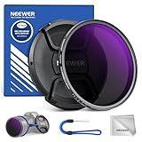 NEEWER 67mm ND2-400 (1-9 Stops) Variable ND Filter with Lens Cap, Lanyard, Cleaning Cloth, Precise Neutral Density Adjustment, Fingerprint & Scratch Resistant Multicoated Optical Glass