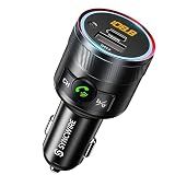 Syncwire Bluetooth 5.4 Car Adapter 38W FM Transmitter Hands Free Calls