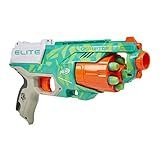 NERF Elite Disruptor Dynamic Green Dart Blaster, Rotating Drum, Slam Fire, Kids Outdoor Toys for 8 Year Old Boys & Girls (Amazon Exclusive)
