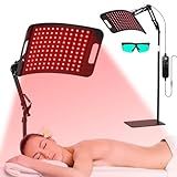 LEDINO Red Light Therapy for Body face-660nm 850nm Infrared Light Therapy Panel 3 in 1 Led Bead red lamp Therapy Home Use,Gift idea for Mom Women Wife Sister Girlfriend