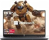 KONZID 2026 Laptop with AMD Ryzen 3 4300U Processor(Up to 3.7GHz), AMD Radeon Graphics,16GB DDR4 512GB NVMe SSD, Wi-Fi,Type-C,Webcam,15.6" Full HD IPS Display Portable Windows 11 Laptop Computer
