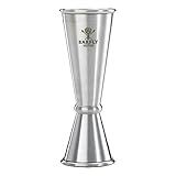 Barfly Japanese Style Jigger, 1 oz x 2 oz, Stainless