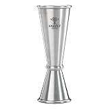 Barfly Japanese Style Jigger, 1 oz x 2 oz, Stainless