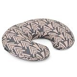 Dream On Me Beeboo Nursing Pillow and Positioner, Breastfeeding and Bottlefeeding Pillow, Removable and Washable Pillow Cover, Soft and Breathable Fabric, Taupe