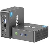 GMKtec Mini PC, G3 PRO Intel Core i3-10110U (Beats 4300U/N150), 16GB DDR4 RAM (Dual Channel) 512GB Storage Drive, Desktop Computer 4K Dual HDMI/USB3.2/WiFi 6/BT5.2/2.5GbE for Office, Business