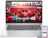 HP 17 Inch Laptop, 17.3" FHD IPS Display, AMD Ryzen 5 7430U (Up to 4.5GHz), 20 GB RAM, 512 GB SSD, Wi-Fi 6, Bluetooth 5.4, Windows 11 Pro, Copilot AI Key, Numeric Keypad, w/RECOLX AI Voice Recorder