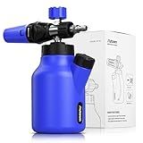 AUTOWN Foam Cannon for Pressure Washer, Foam Sprayer with 1/4 Inch Quick Connector for Safe Washing Car, Car Car Wash Foam Sprayer, Wide Neck, Adjustable Nozzle &1L Bottle