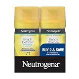 Neutrogena Beach Defense Sunscreen Lotion SPF 70, 6.7 fl oz, 2 Pack