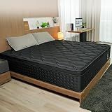 WinxMatrs King Size Mattress, 12 Inch Hybrid Mattress in a Box, Memory Foam and Pocket Spring for Motion Isolation and Pressure Relief, Comfortable Medium Plush