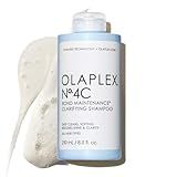 Olaplex Nº.4C Bond Maintenance™ Clarifying Deep Cleansing Shampoo | Removes Damage Causing Impurities & Buildup | Helps Restore Color Vibrancy | For Coily, Curly, Straight, and Wavy, 8.5 Fl. Oz.