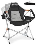 KingCamp Hammock Camping Chair, 400lbs Heavy Duty Swing Chairs for Adults