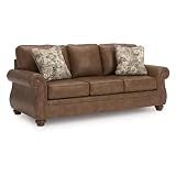 Signature Design by Ashley Chatterton Queen Sleeper Sofa Bed, Earth Brown