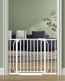 Cideny Baby Gate No Drilling, 29"-40" Dog Gate Indoor for Stairs & Doorways