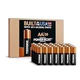 Duracell Coppertop AA Alkaline Batteries withPOWER BOOST Ingredients, 28 Count (Pack of 1), Long-Lasting Alkaline in Re-closable Pack for Quick Access and Organized Storage
